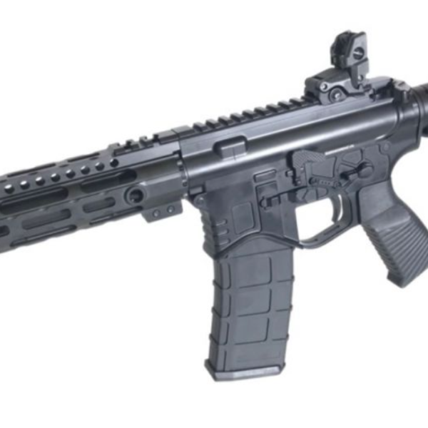 Pușcă de asalt airsoft GBBR M4 7" Golden Eagle MC6588M Black – CQB blowback