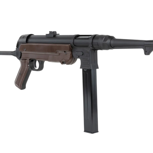Cybergun MP40 CO2 Blowback SMG – replică airsoft WWII full metal open bolt