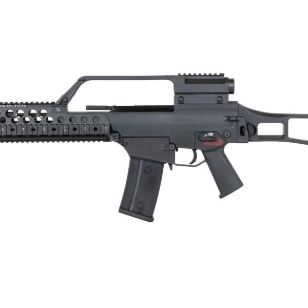 Pușcă de asalt SRC SR36 KSK COB-303 CO2 blowback platformă G36 RIS CNC