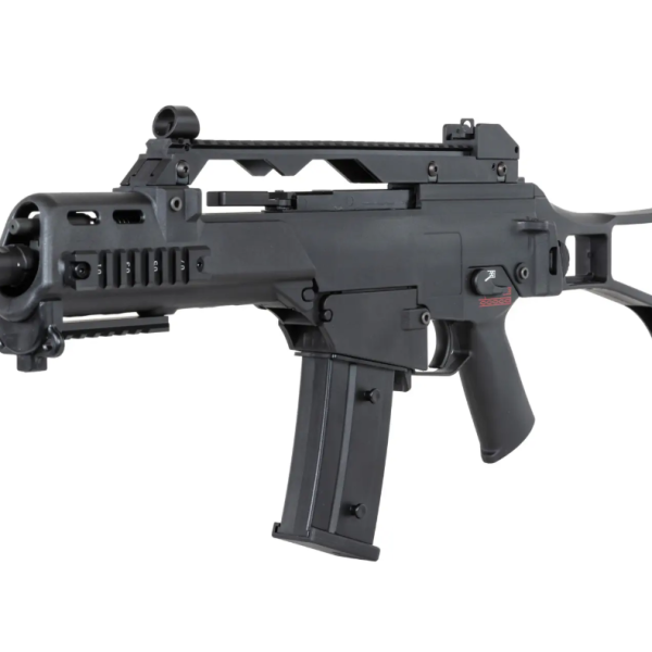 Pușcă airsoft GBB SRC SR36C GB-306 Dual Power – Green Gas / CO₂, compact CQB, 360 FPS