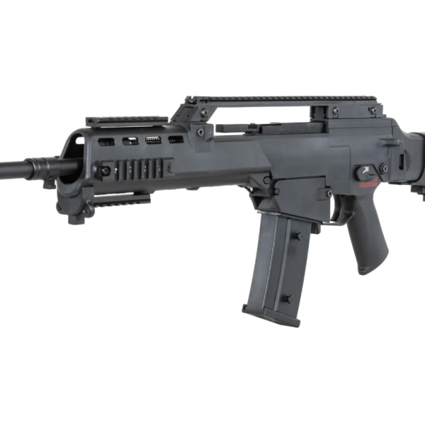Pușcă airsoft GBB SRC SR36KV GB-305 Dual Power – Green Gas / CO₂, platformă G36, 420 FPS