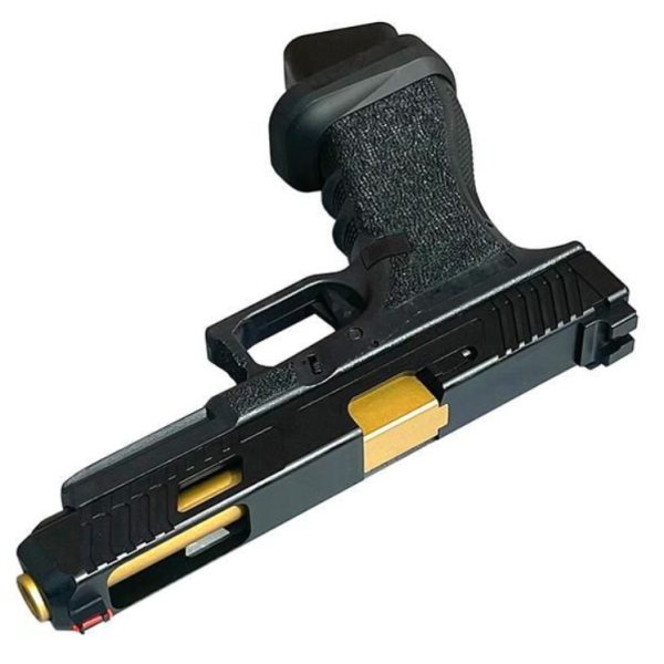 Pistol airsoft GBB ACL Custom 34 Series JW3 Black A34-1 – platformă Glock 34, full metal