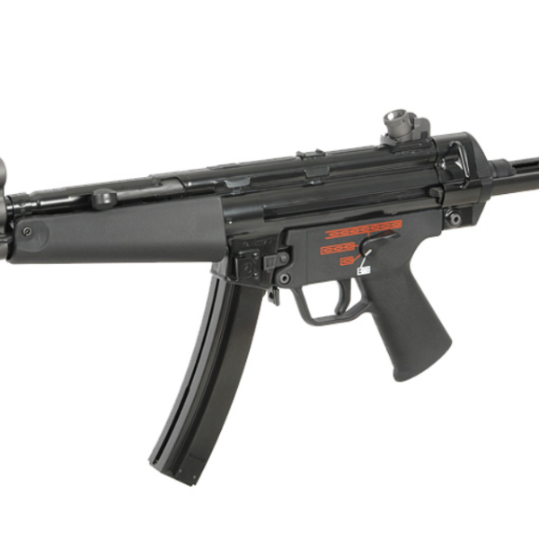 SMG/PCC airsoft GBB WE Apache A3 MP5 – burst 3 focuri, Open Bolt, 400 FPS