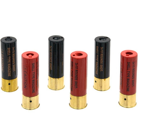 Set 6 shell-uri airsoft M870 30 BB – încărcătoare shotgun low-cap EE