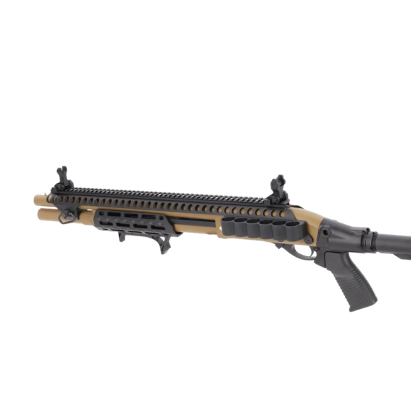Shotgun airsoft Specna Arms SA-VGS10 VAPOR Half-Tan – pump-action Green Gas 3/6 BB