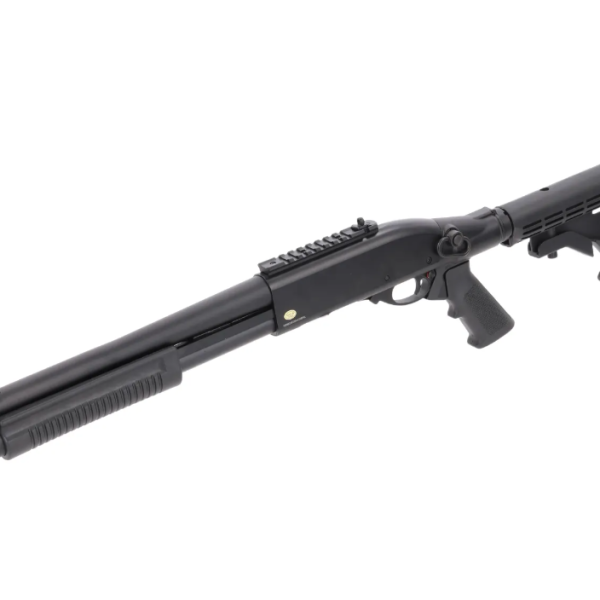 Shotgun airsoft Specna Arms SA-VGS5 VAPOR Black – pump-action Green Gas 3/6 BB