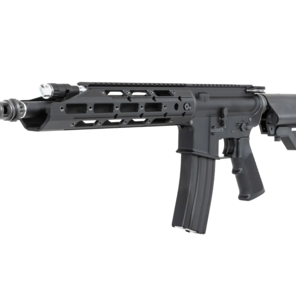 Pușcă airsoft GBBR WE Raptor Gen. 3 M-LOK 11.5" – interne otel, blowback realist