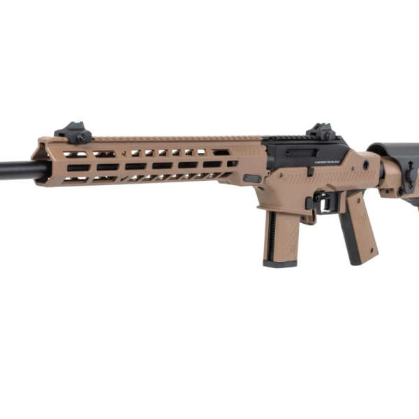 Pușcă airsoft GBB VORSK VMP-2MD Tan – TDC Hop-Up VSR, M-LOK, compatibilă MP9