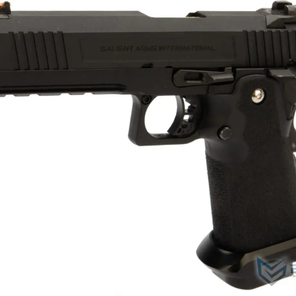Pistol airsoft GBB Salient Arms Hi-Capa RED EMG – licențiat SAI, VSR Hop-Up, 350 FPS