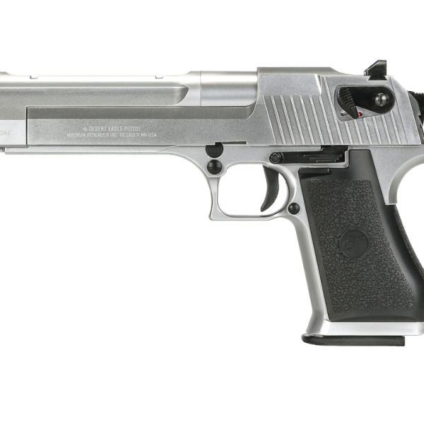 Pistol airsoft GBB Desert Eagle .50AE Silver Cybergun / HFC – licențiat Magnum Research