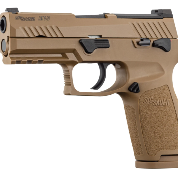 Pistol airsoft GBB SIG Sauer P320 M18 Tan SIG Air VFC – licențiat, VSR Hop-Up, 300 FPS