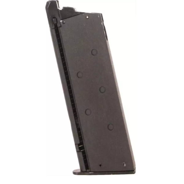 Încărcător pistol airsoft GBB 13 bile Colt 1911 Defender – Cybergun / SRC, Black